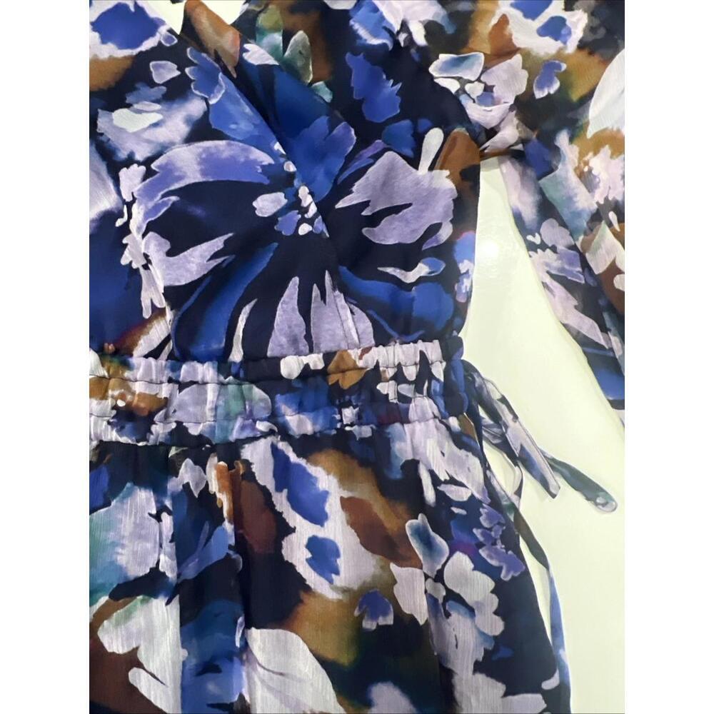$267 Derek Lam 10 Crosby Women's V-Neck Floral Maxi Dress Size 8 - Picture 11 of 15